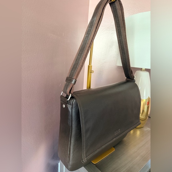 PICARD Milano Business Bag Café NWOT - Picture 4 of 15